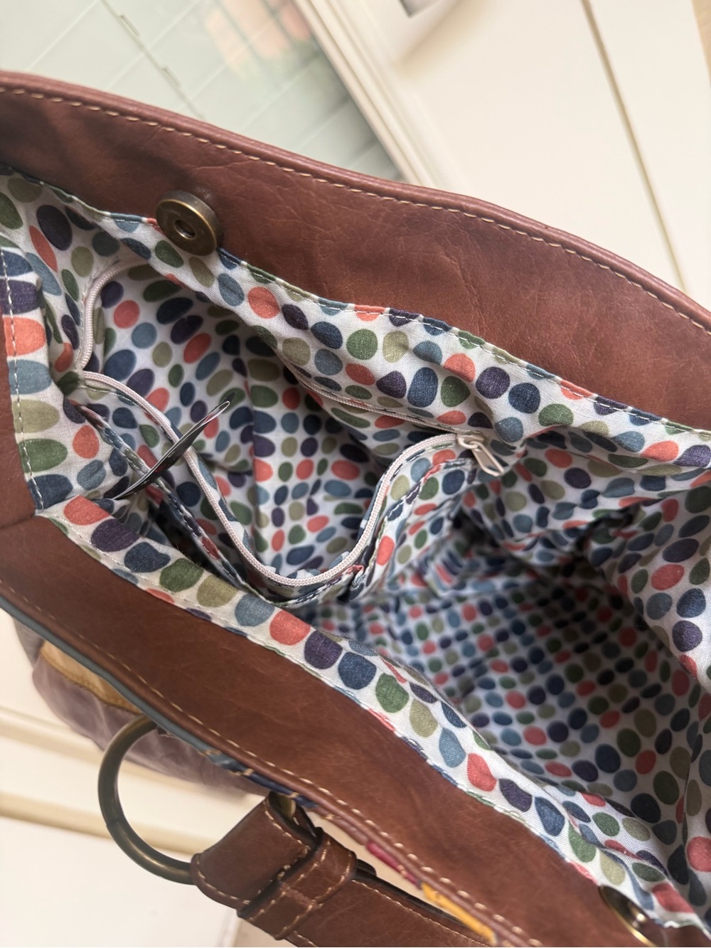 Axcess patchwork bag - Picture 4 of 5